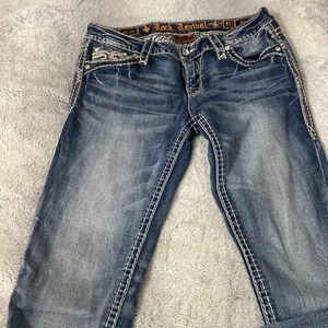 Rock revival size 30 medium wash jeans